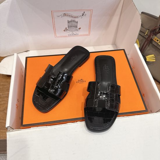 Hermes Color Block Casual Shoes Soft Breathable Leather Comfortable Sole