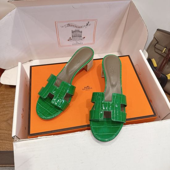 Hermes Color Block Casual Shoes Soft Breathable Leather Comfortable Sole