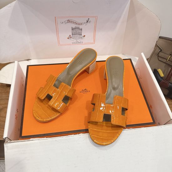Hermes Color Block Casual Shoes Soft Breathable Leather Comfortable Sole