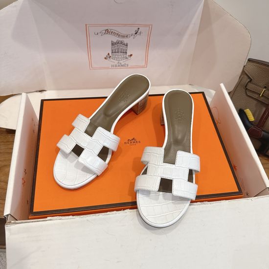 Hermes Color Block Casual Shoes Soft Breathable Leather Comfortable Sole