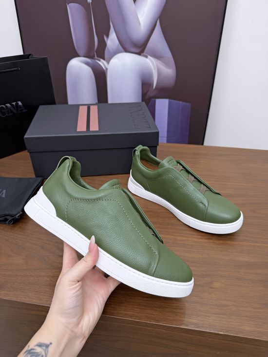Zegna Luxury Casual Shoes with Upgraded Cushioned Lightweight Sole