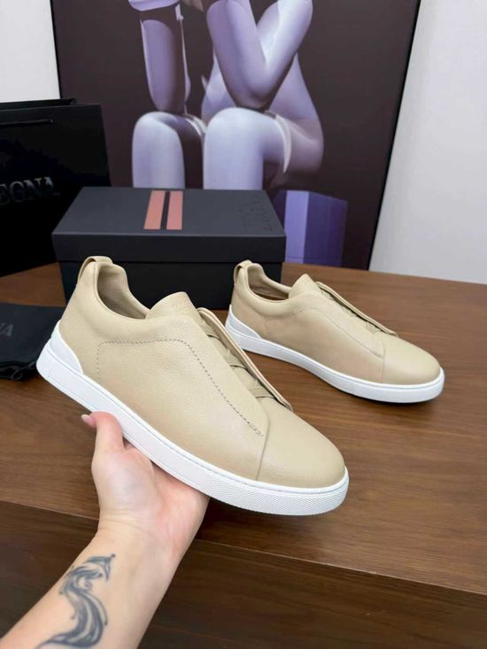 Zegna Luxury Casual Shoes with Upgraded Cushioned Lightweight Sole