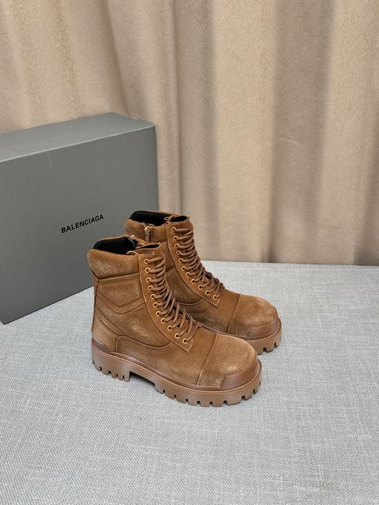 Balenciaga Classic Black Thick Sole Comfortable Casual Boots
