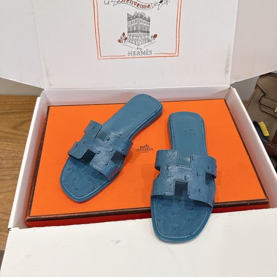 Hermes Color Block Casual Shoes Soft Breathable Leather Comfortable Sole