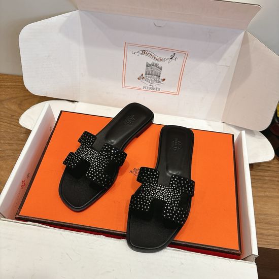 Hermes Color Block Casual Shoes Soft Breathable Leather Comfortable Sole