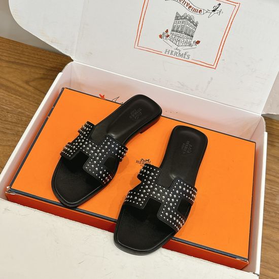 Hermes Color Block Casual Shoes Soft Breathable Leather Comfortable Sole