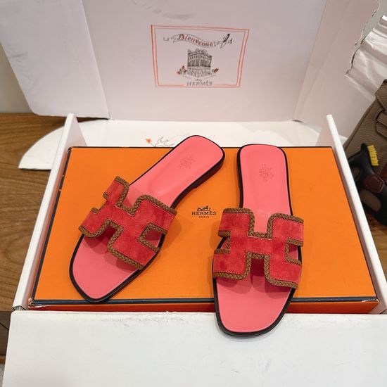 Hermes Premium Cowhide Colorblock Elevated Casual Comfort Shoes