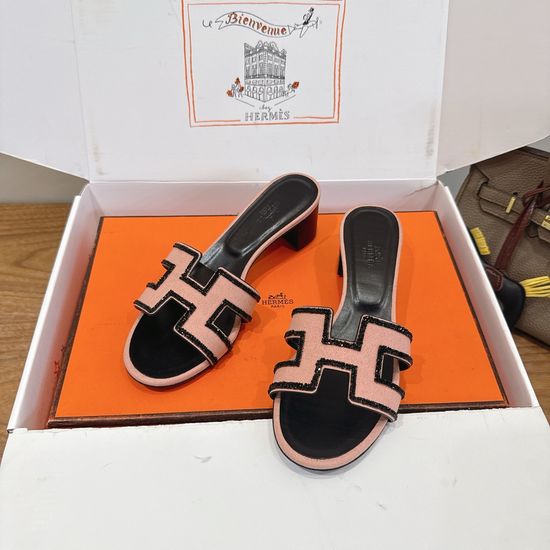 Hermes Color Block Casual Shoes Soft Breathable Leather Comfortable Sole