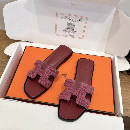 Hermes Premium Cowhide Colorblock Elevated Comfort Casual Footwear