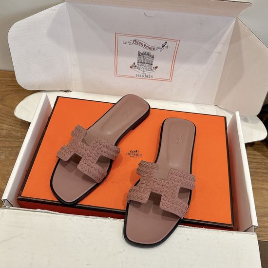 Hermes Premium Cowhide Colorblock Elevated Comfort Casual Footwear