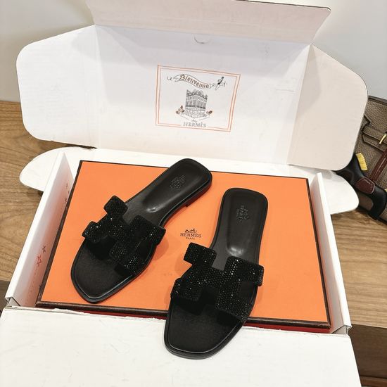 Hermes Color Block Casual Shoes Soft Breathable Leather Comfortable Sole