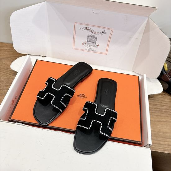Hermes Color Block Casual Shoes Soft Breathable Leather Comfortable Sole