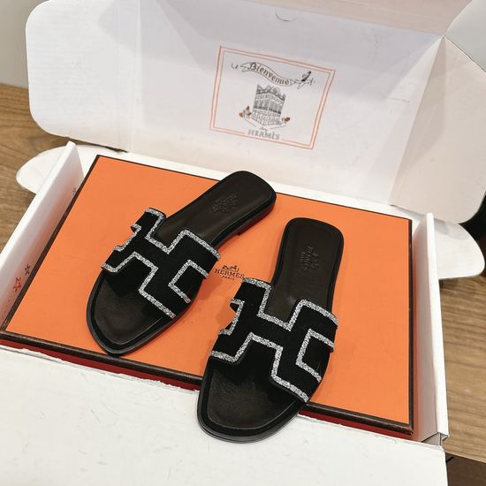 Hermes Color Block Casual Shoes Soft Breathable Leather Comfortable Sole