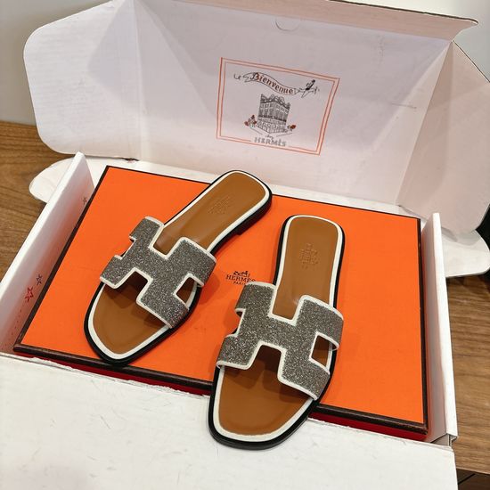 Hermes Color Block Casual Shoes Soft Breathable Leather Comfortable Sole