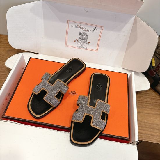 Hermes Color Block Casual Shoes Soft Breathable Leather Comfortable Sole