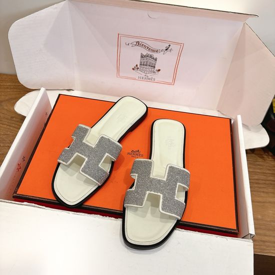 Hermes Color Block Casual Shoes Soft Breathable Leather Comfortable Sole