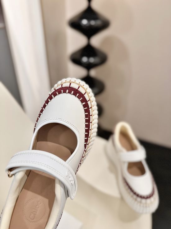 Chloe Genuine Leather Classic Footwear with High Comfortable Sole