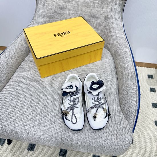 Fendi Vintage-style Flat Sports Casual Shoes