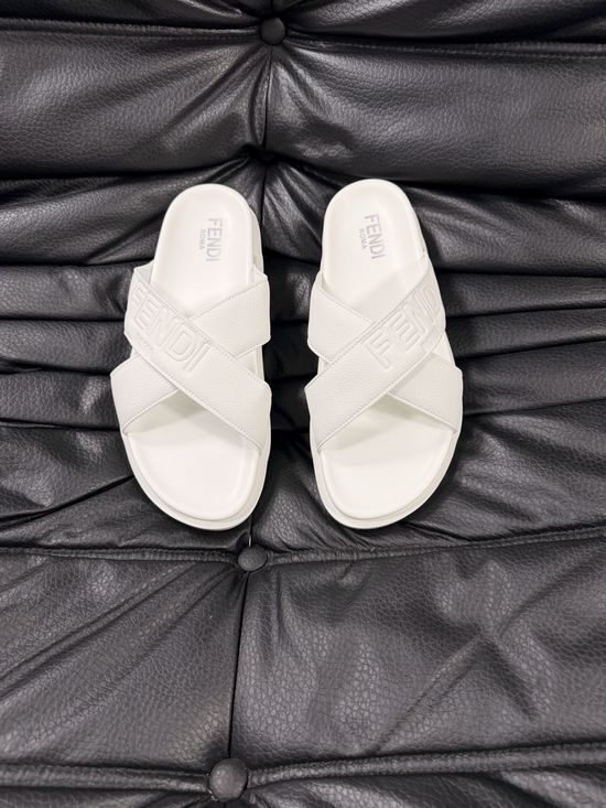 Fendi Soft Comfortable Casual Daily Wear Slide Sandals