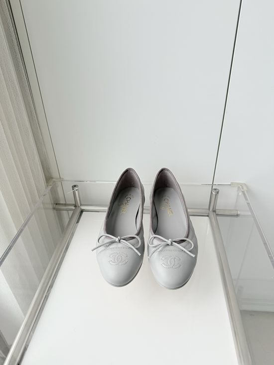 Chanel Classic Leather Sole Ballet Flats