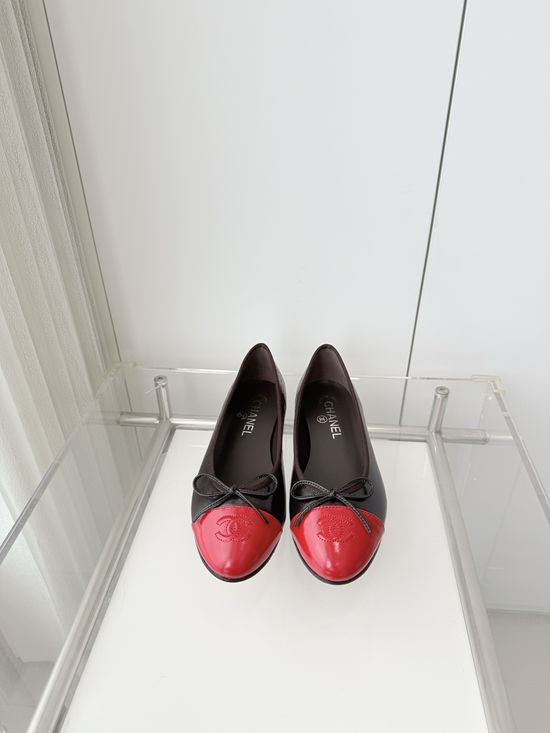 Chanel Classic Leather Sole Ballet Flats
