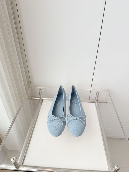 Chanel Classic Leather Sole Ballet Flats