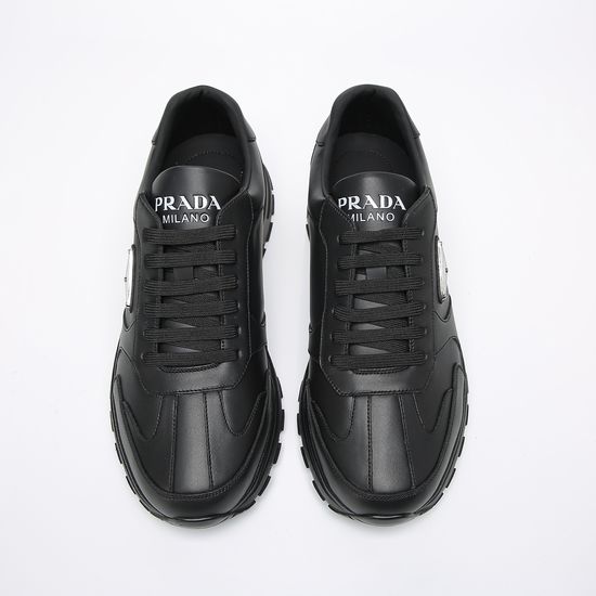 Prada Top-Quality Leather Shoes with Original Factory Soles