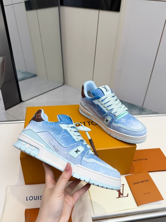 Louis Vuitton Vintage Leather Premium Comfortable Skate Sneakers